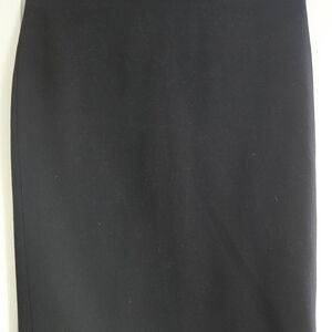Carmen Marc Valvo Elegant Black Pencil Skirt